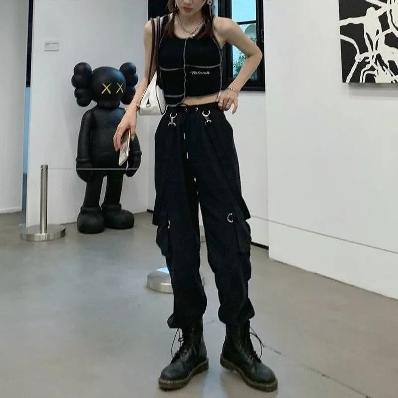 Women's Cargo Pants With Straps
