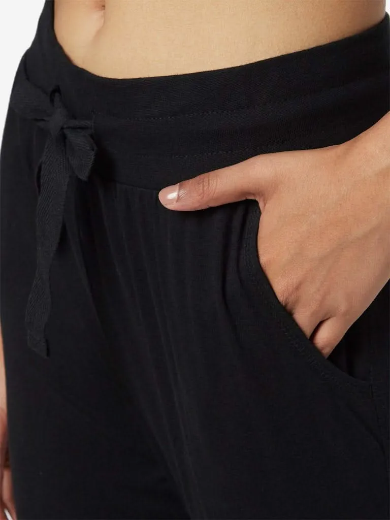 Wunderlove Black Loungewear Joggers
